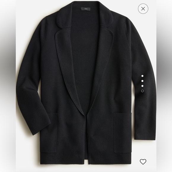 J. Crew Eloise Sweater Blazer. SOLD OUT. Size L - Picture 7 of 7